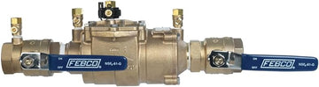 Febco LF850 Lead-Free Double Check Valve Backflow Preventer 1-1/2" NPT