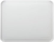 KitchenAid Classic Translucent Cutting Board with Perimeter Trench and Non-slip Trim, Dishwasher Safe, 11x14-inch, White