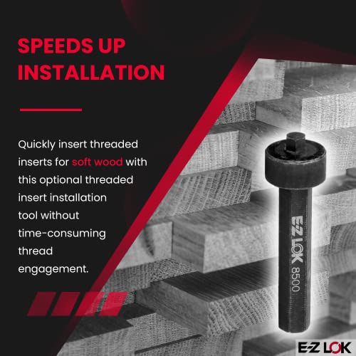 E-Z LOK 8-32 / Black / 8-32 Internal Threads Inch Inserts & Kits