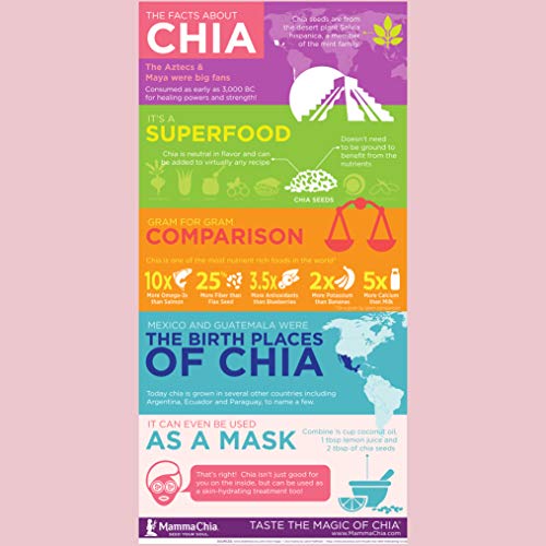 Mamma Chia Green Magic / 3.5 Ounce (Pack of 24) / Snack Fruit Snacks
