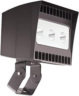 RAB Lighting EZLED78T EzFlood 78W Cool LED 3Hx3V 3W X 26W Trunnion, Bronze