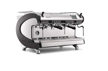 Aurelia Ii Volumetric 2 Group Espresso Machine Maureiivol02Nd by Nuova Simonelli – 14 liters, Stainless Steel, Black, Model Aurelia WAVE Volumetric 2 Group