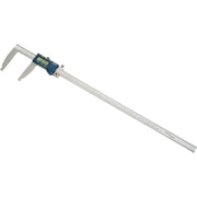 Xtra-Range Digital Caliper - 0-24" Range by Fowler – 32"L x 7"W x 1.5"H, Stainless Steel, Gray/Blue, Model 54-100-024-1