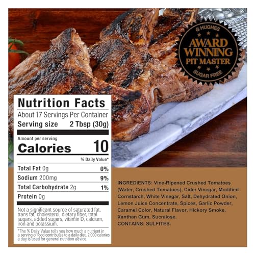 G Hughes Honey / 1.12 Pound (Pack of 1) / 1 Barbecue