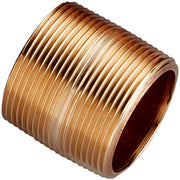 Brass Fittings Brass Nipples by Merit Brass – Brass, Red,Yellow, Model 2020-001