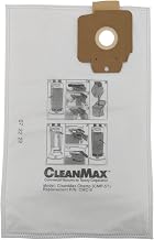Vacuum Bags for CleanMax Champ Vacuum - Fits Model CMP-5T, Part #CMC-6, High-Performance HEPA Filtration Bags, 6-Pack
