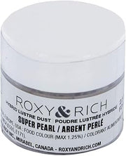 Child Roxy & Rich Hybrid Luster Dust Powder Food Color, Super Pearl 2.5 Grams