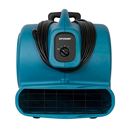 XPOWER 18.67"L x 15.9"W x 18.67"H / Pro X-830H / Blue Floor Fans