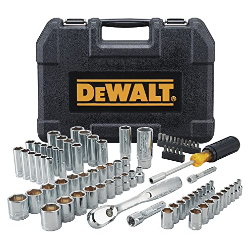 DEWALT OG 84 Piece Set / 19.7 x 14.7 x 3.75 inches / Multi Socket & Socket Wrench Sets