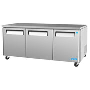 Undercounter Refrigerator - Standard 3 Doors by Turbo Air – 19.0 cubic_feet, Model MUR-72