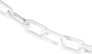 Mr. Chain Plastic Barrier Chain, White, 500 ft Length (50001-500)