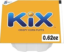 Kix Cereal Crispy Corn Puffs by General Mills – Pack of 96