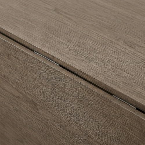 Starlight Canyon Home Acacia Veneer Drop-Leaf Counter Height Dining Table, Wire-Brushed Small Kitchen Dinner Table for Dining Room, Brushed Bisque - image 7