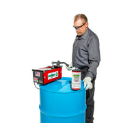 Newstripe Single Can Disposal System by Aerovent – 30"L x 8"W x 11"H, All Welded Steel W/Non-Sparking Components, Green, Model 10004840