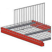 Pallet Rack Wire Deck Divider by Global Industrial – Steel, Gray, Model DC3418