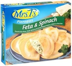 Mrs Ts Feta and Spinach Pierogies, 16 Ounce -- 12 per case.