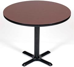 Round Cafe Breakroom Top in Cherry (60 in./Cherry)