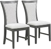Starlight Canyon Home Rubberwood Dining Chair with Solid Wood Legs, Upholstered Kitchen and Dining Room Chairs Set of 2