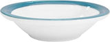 CAC China R-11-BLUE Rainbow 4-3/4-Inch Blue Stoneware Fruit Bowl, 4.75-Ounce, Box of 36
