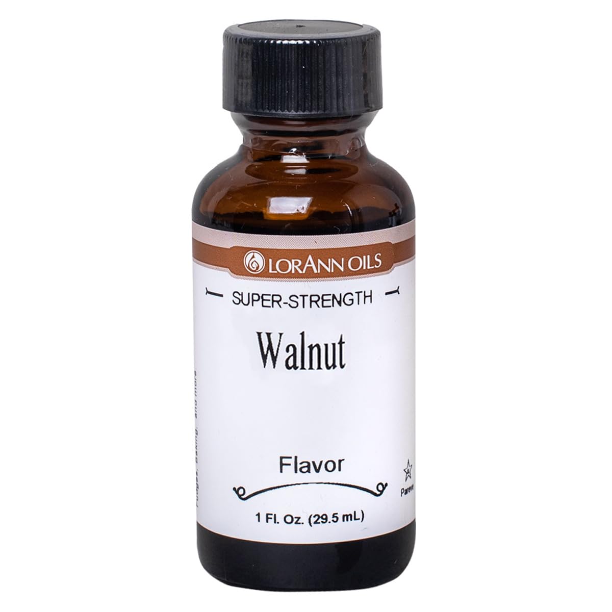 LorAnn Walnut (formally black walnut) SS Flavor by LorAnn Oils – 1 ounce, Brown, Model 0200-0500