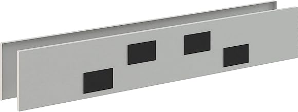 Interion Modular Partition Raceway Power Kit with Data for Baseline Raceway, 30"W