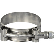 (UT-162) Ultra T-Bolt Clamp by Apache – 1.62 inches - 1.87 inches, Stainless Steel, Silver, Model 43082000