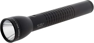 MagLite ML300LX 3-Cell D LED Flashlight, Adjustable Beam, Water-Resistant, QuickClick Modes, Extended Battery Life – Black