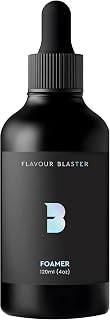 flavour blaster Vegan Cocktail Foamer, 120ml (1 Pack) | Add Drops to Your Shaker & Easily Create Drinks Foam Without Eggs for Cocktails & Mocktails in Bars & at Home | Aquafaba & Egg White Alternative