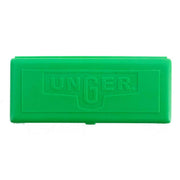 Plastic Clips And Case by UNGER – Rubber, Green, Model PCLIP