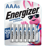 Energizer AAA 6 Count (Pack of 1) / AAA / 1 AAA