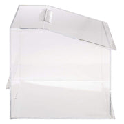 Self Service Bakery Bin - 12" L x 12 1/2 W x 12" H by HUBERT – Plastic, Clear, Model BM1B