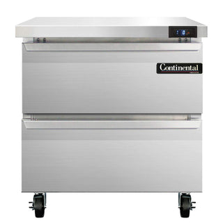 SWF32-D Single Section Work Top Freezer 32" W by Continental Refrigerator – Model SWF32 D