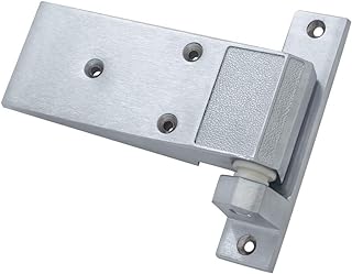 Kason 1256-000004 Hinge, Textured Brush Chrome
