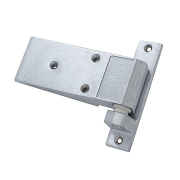 Hinge, Textured Brush Chrome by Kason – Nylon, Chrome, Model 1256-000004