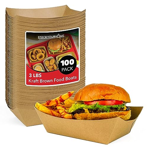 Stock Your Home 3 lb / 100 / 100.0 Serving Trays