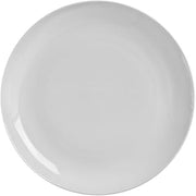 10 Strawberry Street Classic Coupe 8.75" Luncheon Plate, Set of 6, White