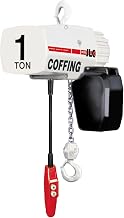 Coffing JLC Electric Chain Hoist, 2 Ton Cap., 20 Ft. Lift, 115/230V, 8 Fpm