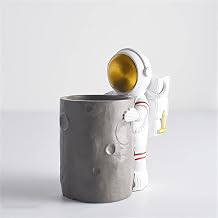 Creative Resin Spaceman Astronaut Pen Holder (Color : A Size : 14.5 * 12 * 14.5cm) (A 12 * 8 * 15cm)
