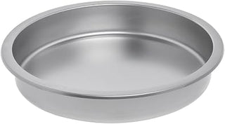 Hubert 6 1/3 Qt Round Stainless Steel Chafer Food Pan - 15 2/5Dia x 2 1/2"H
