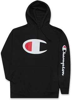 Champion Hoodie for Men Big And Tall Mens Oversized Pullover Fleece Sweatshirt