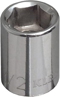 KLEIN TOOLS 65700 3/8-Inch Standard 6-Point Socket, 3/8-Inch Drive