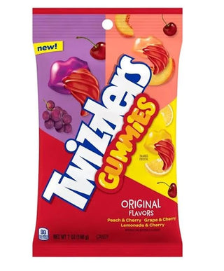 Gummies Peach Grape Lemonade & Cherry 7 oz. Bag by Twizzlers – 7 oz. bag