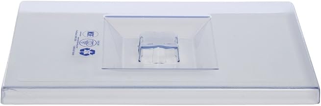 5 1/4 and 12 gal Clear Plastic Replacement Ingredient Bin Lid - 14 3/4"L x 9 1/2"W x 1"H by HUBERT – 14 3/4 x 9 1/2 x 1 inches, Plastic, Clear, Model 4434-2H-3901