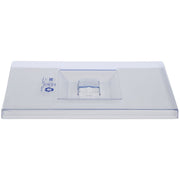5 1/4 and 12 gal Clear Plastic Replacement Ingredient Bin Lid - 14 3/4"L x 9 1/2"W x 1"H by HUBERT – 14 3/4 x 9 1/2 x 1 inches, Plastic, Clear, Model 4434-2H-3901