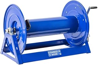 COXREELS 1175-6-200-BYXX, Hand Crank Storage Hose Reel: Multiple Hose Capacity (Hose Not Included)