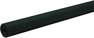 Pacon Rainbow Colored Kraft Duo-Finish Paper, 48" x 200', Black - 63304