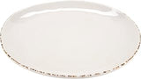 G.E.T. CS-10-UM-EC 10.5" Irregular Round Coupe Plate, Break Resistant Melamine, Urban Mill (Pack of 4)