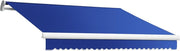 Awntech Retractable Awning Manual 20'W x 10'D x 10" H Blue