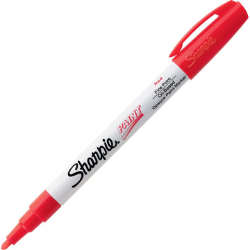 35535 Permanent Paint Marker by Sharpie – Red, Pack of 12, Model 37302