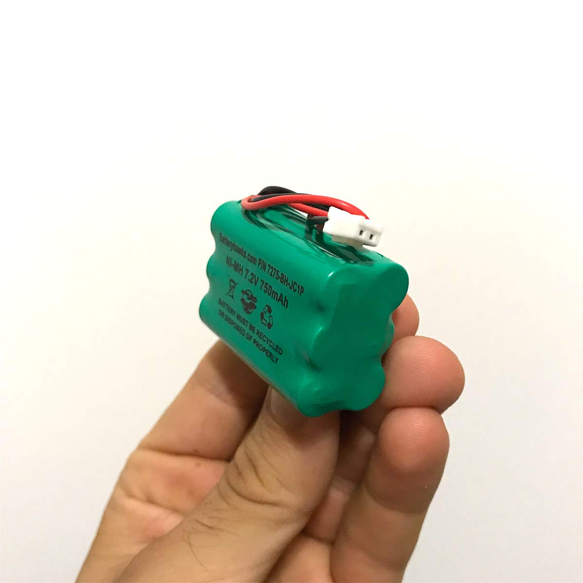 34-051 ITI 34051 6HR-AAAU 6HRAAAU 7.2v 750mAh Ni-MH Battery Pack Replacement for Security Alarm System 6HRAAAU by Battery Hawk – Model 47125-D